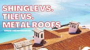 Shingle vs. Tile vs. Metal Roofs | Perkins Roofing Corp.