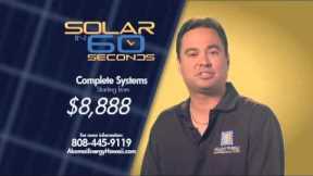 Solar Panels in Hawaii Explained - Photovoltaic (PV) Systems - Solar in 60 Seconds