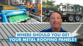 What Type of Metal Roofing Panel Manufacturing is Right for You?