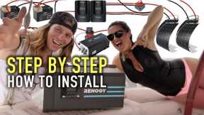 HOW TO: Complete RENOGY Off Grid Solar INSTALLATION