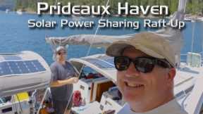 Solar Power Sharing in Prideaux Haven | EP 62 | Cruising/Boating Pacific Northwest | MV Makena Kai