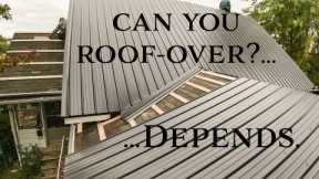 How to install a metal roof.