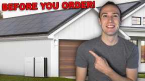5 Things You NEED to Know Before Ordering Tesla Solar