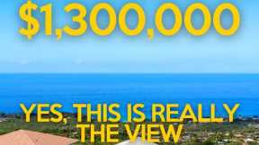 It's ALL ABOUT THE VIEW in Hawaii Real Estate! 4/3 $1,300,000 with Solar PV and Bonus Living
