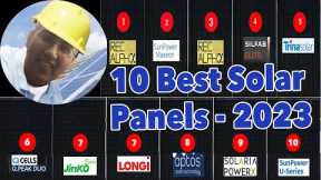 Best Solar Panels 2023