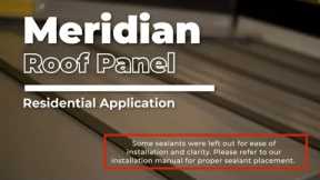 Meridian Roof Panel - Standing Seam - Residential Application | McElroy Metal
