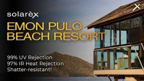 SOLARÈX: Safety and Solar Film Installation at Emon Pulo Beach Resort