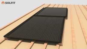 Our Interlocking Solar Panel Roof Design | Solfit
