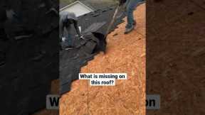 How not to install roofs #construction #contractor #tools #diy #roofing