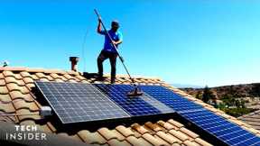 How Solar Panels Are Professionally Cleaned