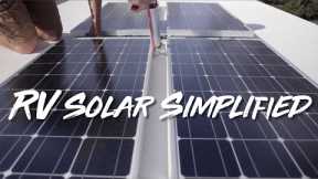 RV Solar Simplified! Simple RV Solar Setup.