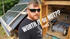 One Year Off Grid Solar Power System Update