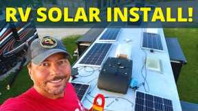 ☀️  RV Solar Install! 😎  (Full Time RV Life)