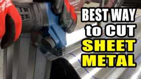Cutting Sheet Metal or Roofing - 4 Different Tools You Should Use