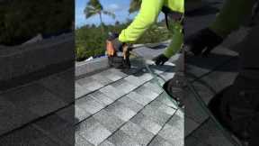 Roofing contractor in Hawaii Honolulu with limited lifetime Warranty #roofers #asmr #shingles