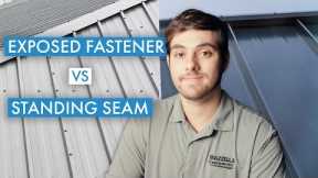 Exposed Fastener Vs. Standing Seam Metal Roofing Revisited