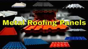 【Metal Roofing Panels】: Types of metal roofing panels | Roofing machine best type of metal roof