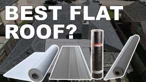 What Is The Best Material For Flat Roofs? Residential Homes in Houston TX