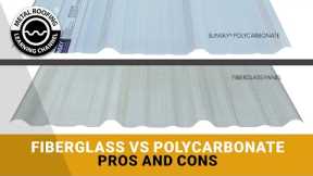 Fiberglass Vs Polycarbonate Roofing Panels: Which Is A Better Skylight For A Metal Roof?