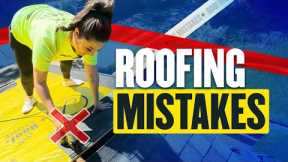 Biggest Mistakes Installing A Roof For The First Time