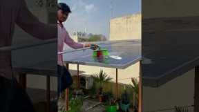 Best Way To Clean Your Solar Panels #shorts