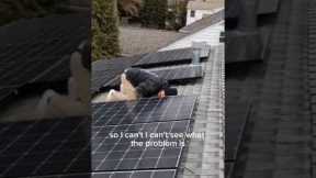 Watch this before installing solar panels on your roof. #roofing #solarpanelsinstallation