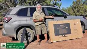 How I Added Solar Power to My Subaru Roof! My Easy Installation Hack!