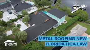 New Florida HOA Law 2024: What Homeowners Need to Know About Metal Roof Restrictions