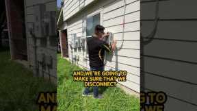 How to remove solar panels for a roof replacement part 1