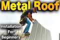 How To Install A Metal Roof: EASY