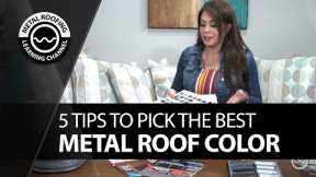 Metal Roof Colors And Styles: Tips And Trends. How To Choose Colored Metal Roofing For Your House.