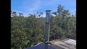 Solar Panels Install on Treehouse  #bigisland #hawaii #treehouse