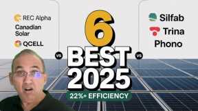 Ultimate 2025 Solar Panel Comparison: 6 Best Brands Ranked!