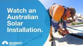 Watch A Gold-Standard Solar Installation - Start To Finish.