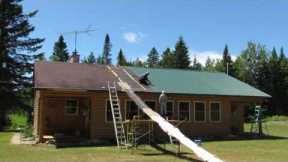 metal roof installation over existing shingles