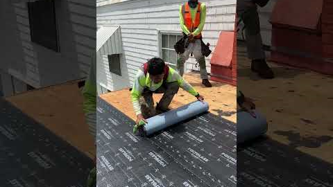 Applying Polyglass SA on a residential property in Hawaii!