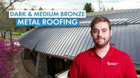 Dark Bronze & Medium Bronze Metal Roofing: Projects, SRI, Aesthetics