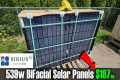 WHOA 415w/539w BiFacial Solar Panels