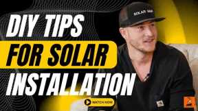 How To Install Roof Top Solar - DIY Tips From A Solar Installer