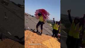 Roofer tests OSB VS plywood starts with OSB… #roofing #construction #safetyfirst