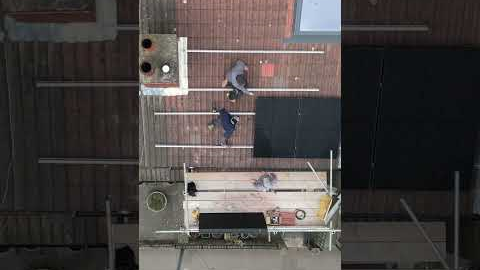 Professional solar panel installation!