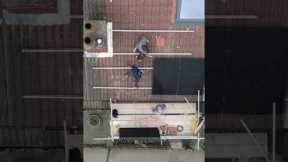 Professional solar panel installation!