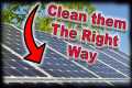 How to Clean Solar Panels THE RIGHT