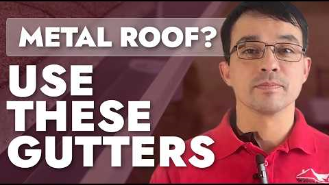 Best Gutters for Metal Roofs: Styles, Materials, and What to Avoid