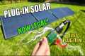 DIY Plug-In Solar Power LEGAL in All