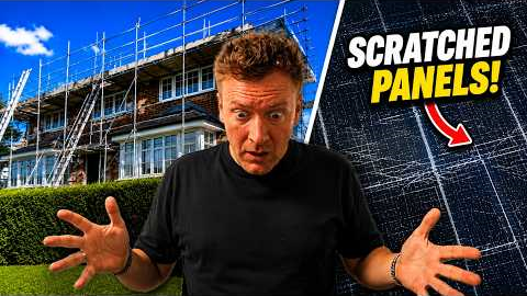 We Built an Oversized Solar System...Then the Panels Arrived Scratched