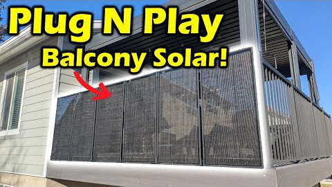 The Simplest Solar System I've Ever Installed!  I Just Plugged It In!