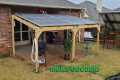 Backyard solar panel pergola (veranda,