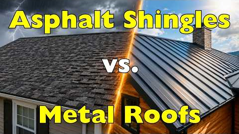 Asphalt Shingles vs. Metal Roofs: Which One Actually Wins?