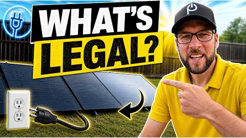 I Was Wrong About Plug-In Solar - I Read All the Laws to Fix It!